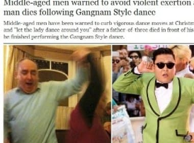 Homem de 46 anos morre durante festa de fim de ano enquanto dançava &#039;Gangnam Style&#039;