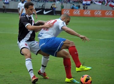 Em jogo equilibrado, Bahia empata sem gols com o Vasco na Arena Fonte Nova