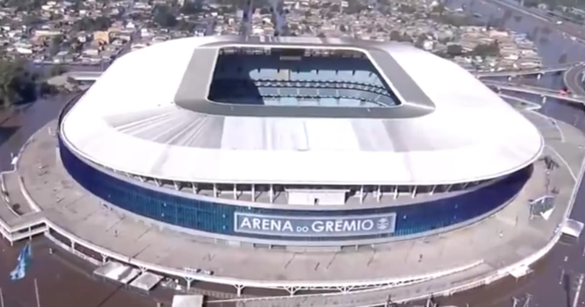 Grêmio perde uniformes de jogo em enchente da Arena; clube solicita nova remessa