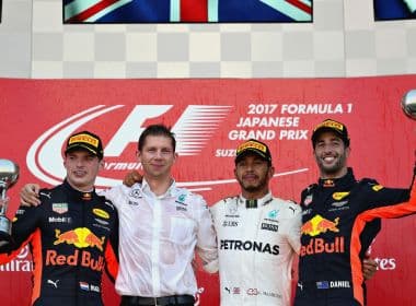 Com abandono de Vettel, Hamilton vence no Japão e já pode ser campeão nos EUA