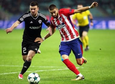 Qarabag surpreende Atlético de Madri e conquista 1º ponto na Liga dos Campeões