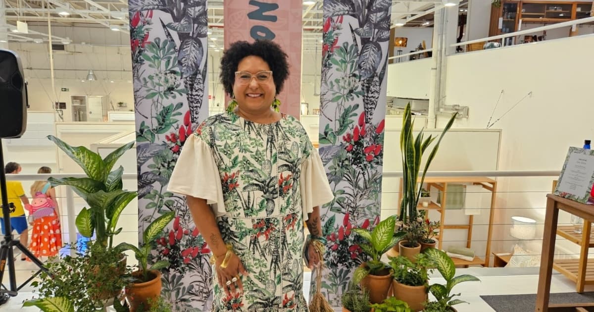 Estilista baiana Isa Silva se une à Tok&Stok para lançamento da coleção “Sete Ervas” em Salvador
