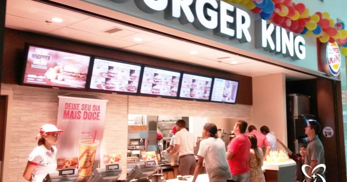 Justiça interdita lojas da Burger King em Vitória da Conquista por dívidas trabalhistas 