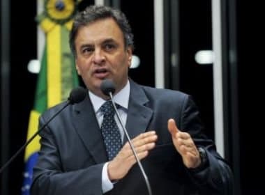 Aécio Neves elogia indicação de Barroso ao SFT e declara: ‘Dilma acertou’