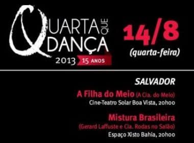 3ª semana do Quarta que Dança 2013 apresenta quatro trabalhos em Salvador