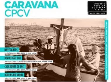 Caravana  de cinema exibe curtas metragens de cineastas baianos gratuitamente
