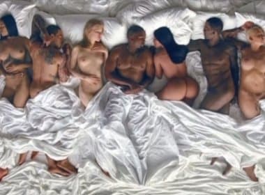Kanye West lança polêmico clipe simulando celebridades nuas
