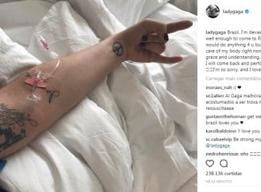 Após cancelar show no Rock in Rio, Lady Gaga é hospitalizada