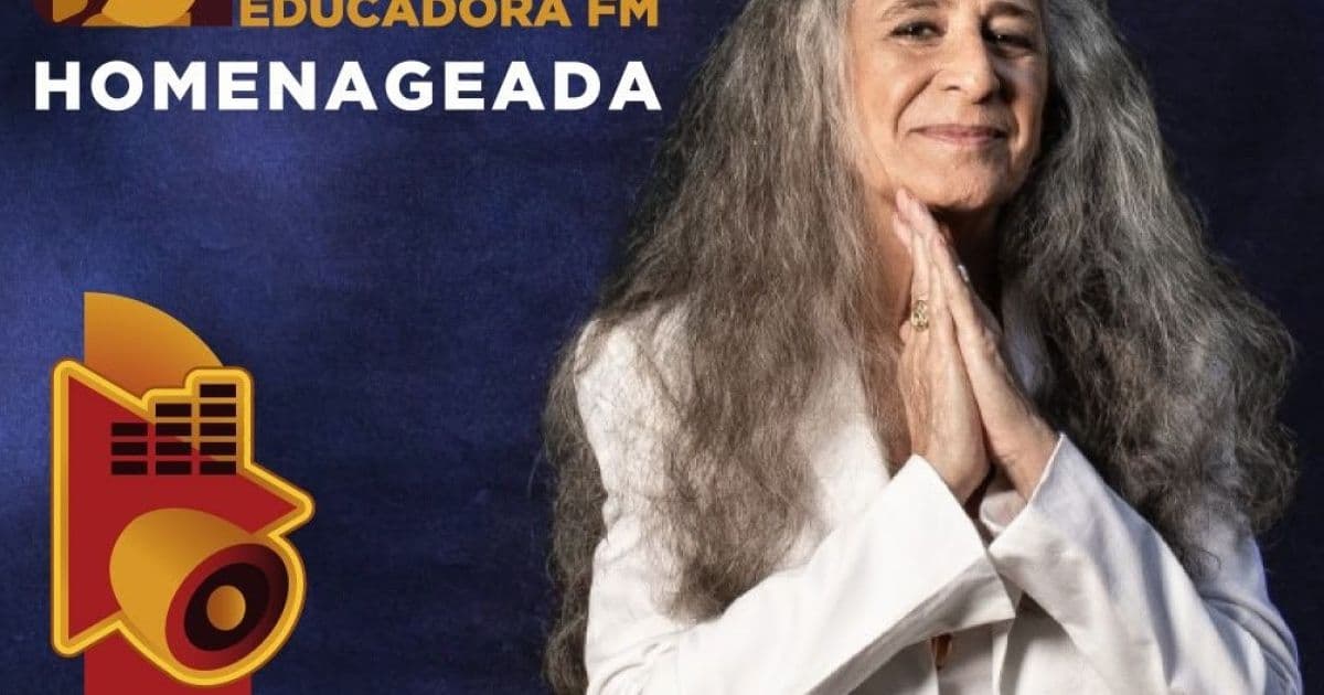 Maria Bethânia é a homenageada do Festival de Música Educadora FM
