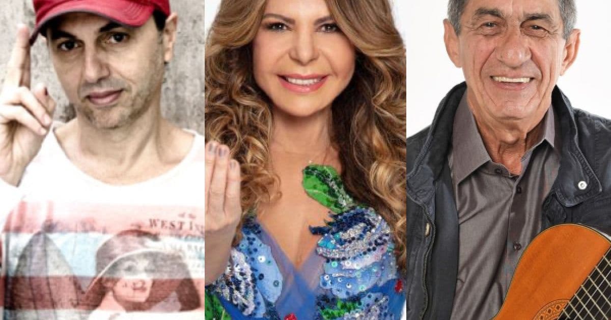 Elba Ramalho recebe Zeca Baleiro, Toni Garrido e Fagner em live show
