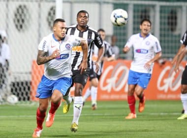 Bahia empata com o Atlético-MG no Independência e continua colado na zona
