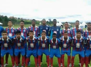 Bahia estreia com triunfo no Baianão sub-16 e sub-18