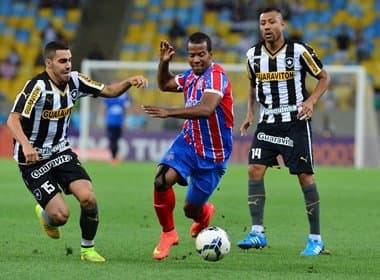 Guilherme Santos recebe terceiro amarelo e desfalca Bahia no clássico contra o Vitória