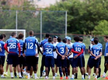 Sem destaques do sub-20, Bahia viaja com 20 atletas para pegar o Inter