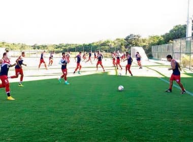 Bahia realiza primeiro treino no Litoral Norte visando à estreia no Campeonato Baiano