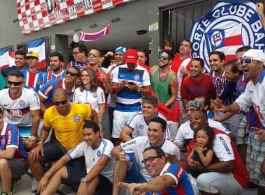 Em Fortaleza, tricolores se unem para assistir 1º jogo da final do Nordestão