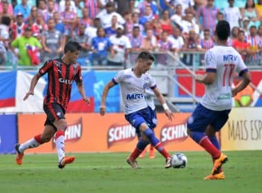 Vitória vence clássico por 2 a 0 e quebra série invicta do Bahia em jogos oficiais