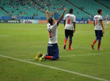  Com gols de Thiago Ribeiro e Luisinho, Bahia vence Flu de Feira e vai à final do Baiano