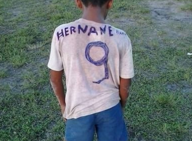 Hernane promete camisa autografada para pequeno torcedor: &#039;Quero te conhecer&#039;