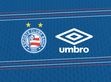Bahia oficializa parceria com a fornecedora Umbro até o fim de 2018