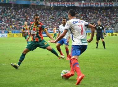 Com gol salvador de Hernane, Bahia vence Sampaio Corrêa e segue vivo no G-4 da Série B