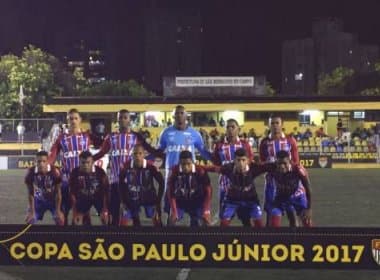 Bahia enfrenta Cruzeiro na próxima fase da Copa SP; confira data e horário