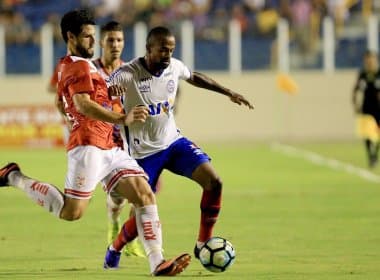 Artilheiro do Bahia em 2017, Diego Rosa diz estar se readaptando ao futebol do Brasil