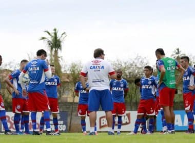 Bahia tem 20 atletas relacionados para enfrentar a Juazeirense
