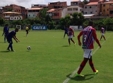 Em preparação para o estadual, sub-20 do Bahia vence Atlântico em amistoso