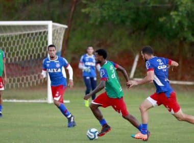 Academia e fisioterapia: Bahia segue preparação para semifinal do Baianão
