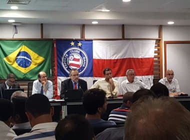  Em reunião, Conselho do Bahia autoriza pedido de empréstimo de até R$ 17 milhões