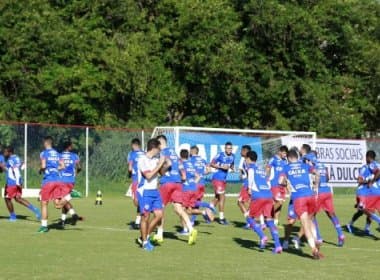 Com treino tático, Bahia finaliza preparação para 1ª semifinal da Copa do Nordeste
