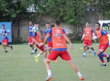 Com treino técnico, Bahia se prepara para estreia na Série A
