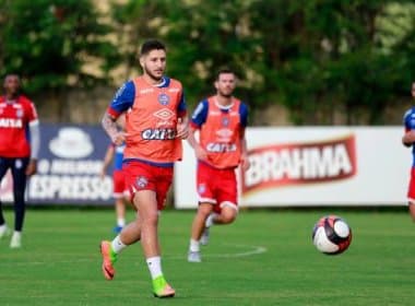Sem Armero, Bahia reforça parte tática para enfrentar o Atlético Paranaense