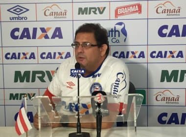 Técnico do Bahia não descarta escalação de time misto contra o Vasco