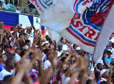 Bahia anuncia mais de 31 mil ingressos vendidos para jogo da volta contra o Sport