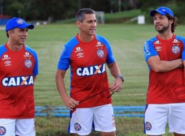 Sob os olhares de Jorginho, Bahia segue preparação para pegar o Atlético-GO
