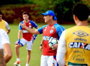 Jorginho comanda treino tático no Bahia de olho na partida contra o Atlético-GO