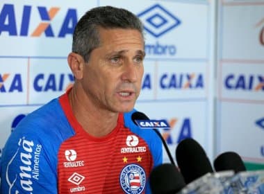 Jorginho acredita que elenco do Bahia pode suprir ausências contra o Palmeiras