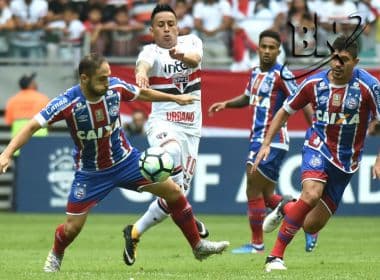 Bahia vence o São Paulo e se afasta da zona de rebaixamento da Série A