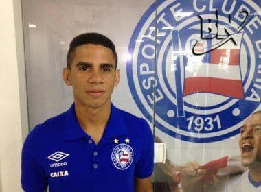  Bahia confirma empréstimo de Kaynan ao Marcílio Dias-SC