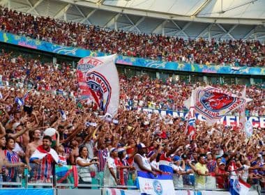 Bahia inicia venda de ingressos para jogo contra o Coritiba