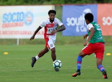 Bahia inicia trabalho para pegar o Flamengo nesta segunda; veja programação