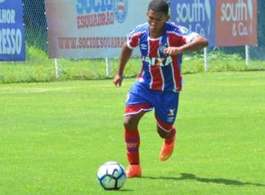 Lateral do Bahia sub-20 revela motivação com boa fase dos profissionais