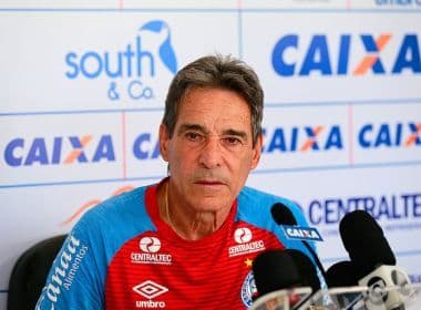 Carpegiani explica revés do Bahia em Recife: 'Nós não atuamos bem no primeiro tempo'