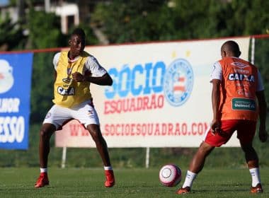 Palestra, academia e treino tático: Bahia tem tarde cheia no Fazendão