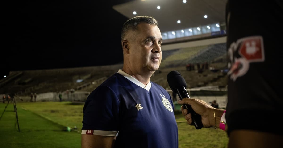 "Não viemos para sofrer derrota de maneira nenhuma", diz técnico do sub-20 após goleada sofrida pelo Bahia