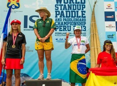Stand-up Paddle: Baiana Bárbara Brazil conquista medalha de bronze no mundial