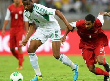 Taiti marca gol histórico, mas sofre goleada contra Nigéria