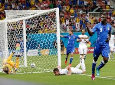 Depois de 8 anos, Itália vence uma partida em Copas do Mundo no tempo regulamentar